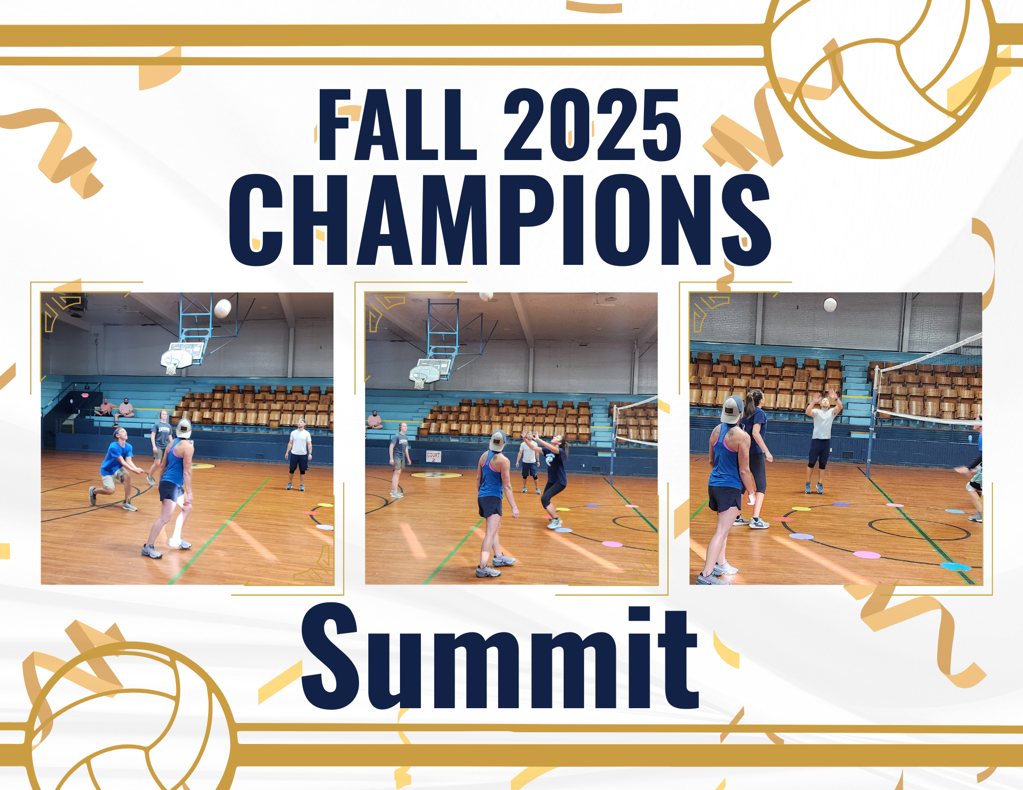 2025 Adult co-ed VB Champions