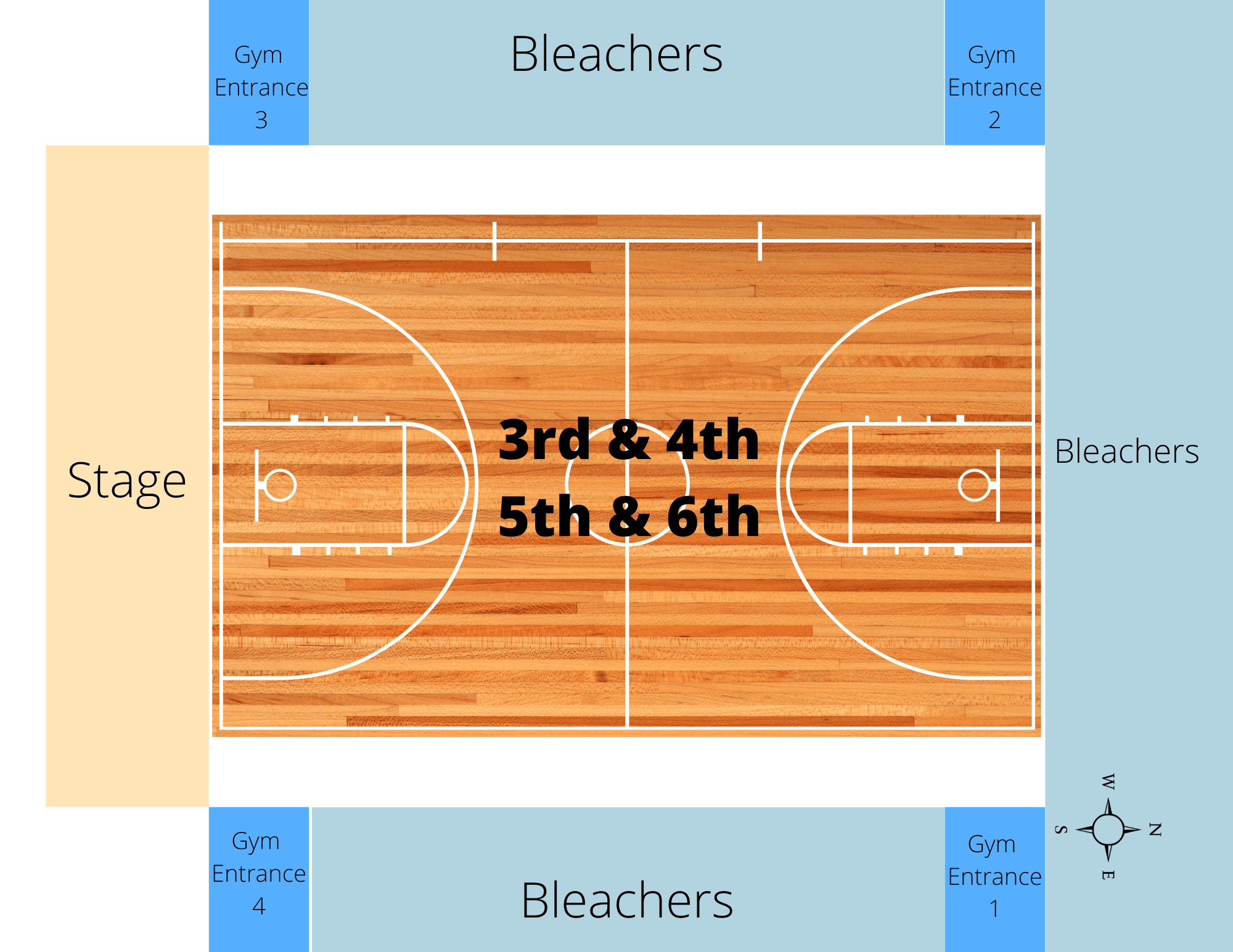 MCC Gym  Layout 3rd-6th