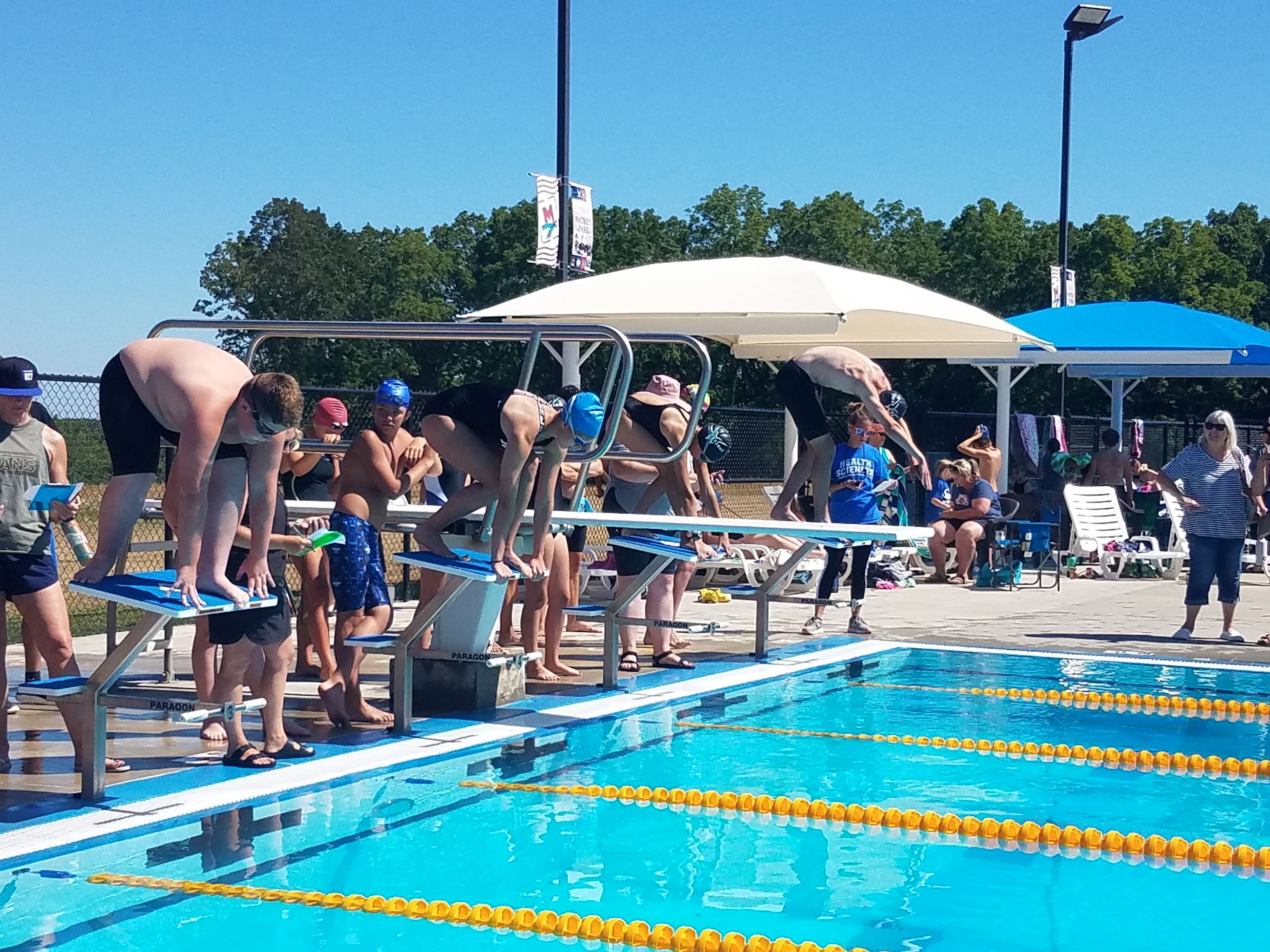 Swim team Marshfield